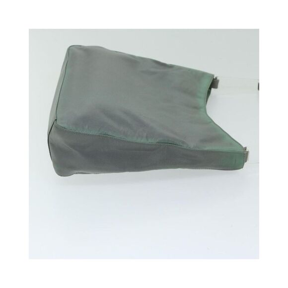 Pre Loved PRADA Shoulder Bag Nylon Khaki Auth 68087 Women - Picture 3 of 8